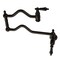 Kingston Brass KS2105PKL Duchess Wall Mount Pot Filler, Oil Rubbed Bronze KS2105PKL - alternate 1